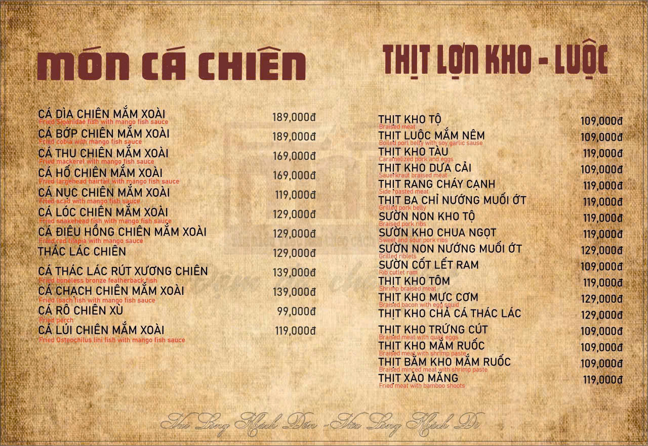 Thực đơn 4